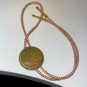 Vintage Masonic bolo tie